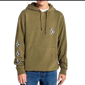 Volcom Men's Deadly Stones Hooded Fleece Pullover Sweatshirt